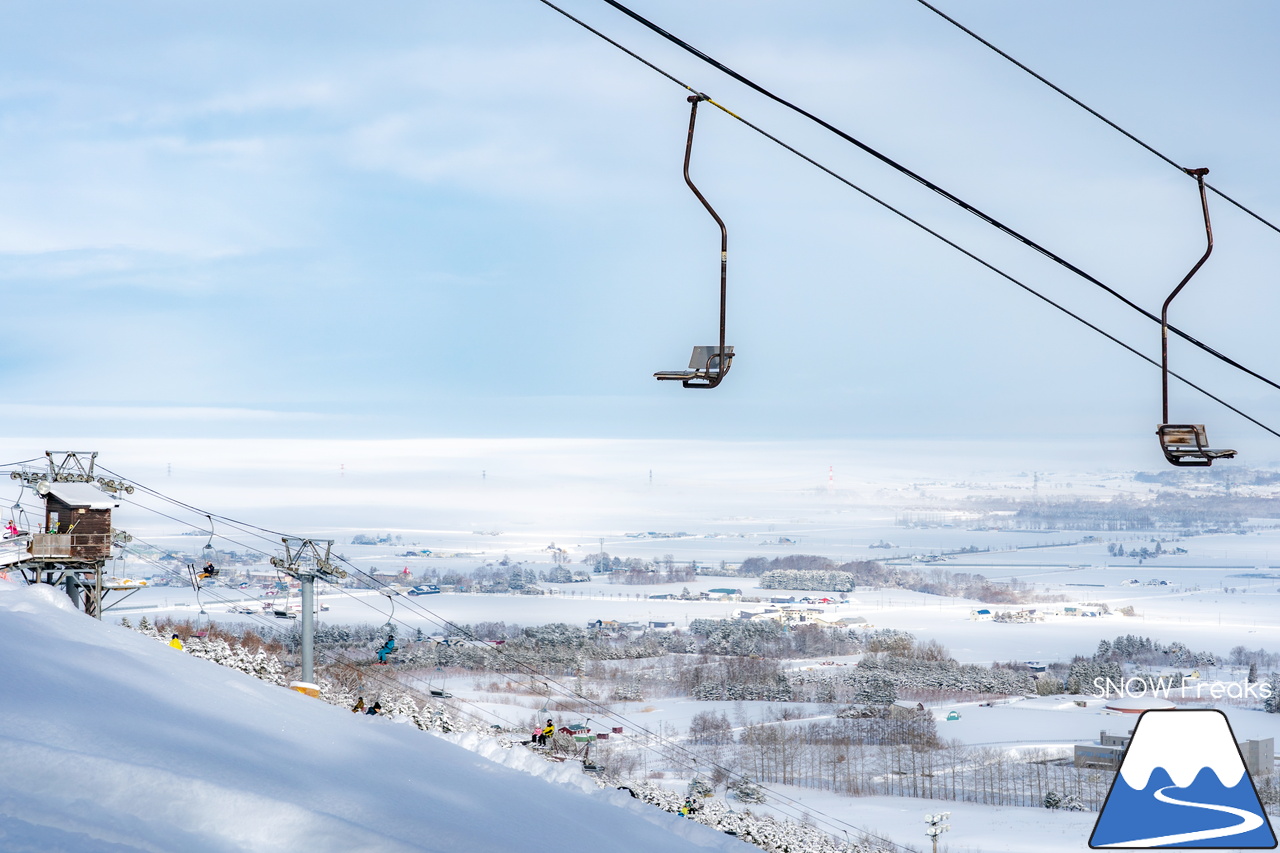 北長沼スキー場｜晴天＋粉雪＝最高！素晴らしいコンディションで、2月がスタート(^^)/